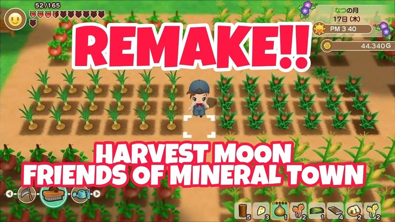 Review Harvest Moon Friends of Mineral Town Remake / Story of Season