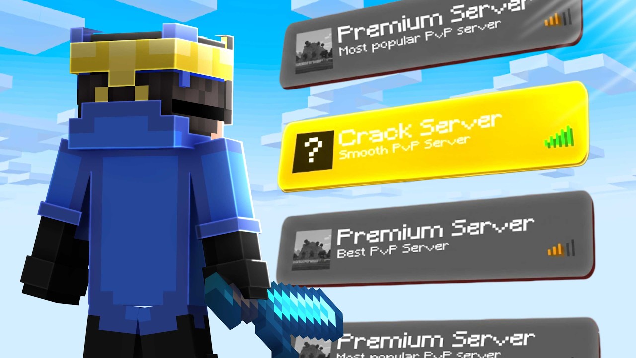 This cracked MINECRAFT server is better than PREMIUM?