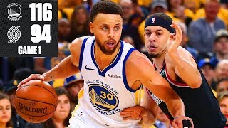 Stephen Curry Full Highlights 2019 WCF Game 1 Warriors vs Blazers
