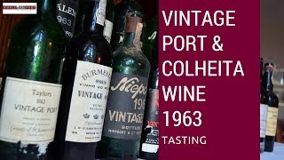 Vintage Port wine and Colheita tasting 1963 - 50years after in February 2013