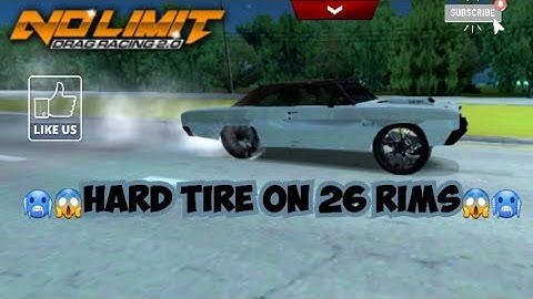 UPDATE 1.8.6 NO LIMIT DRAG RACING 2.0 🤔DODGE DART SMALL BLOCK TWIN TURBO TUNE HARD TIRE 28 RIMS
