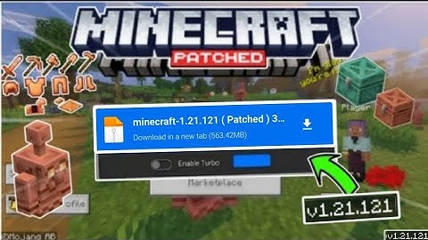 Minecraft 1.21.121 ✅ (Patch) Latest version 🔥