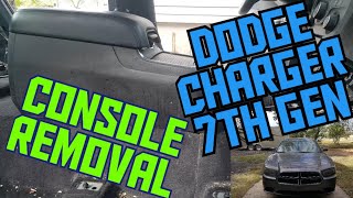 Player Profile How to remove the console on a Dodge Charger 2011-2023 7th Gen