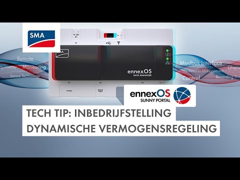 Tech Tip: Inbedrijfstelling dynamische vermogensregeling