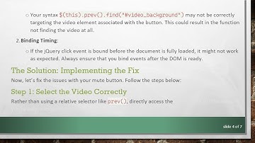 Fixing the mute Button for Fullscreen Autoplay Videos in HTML & JavaScript