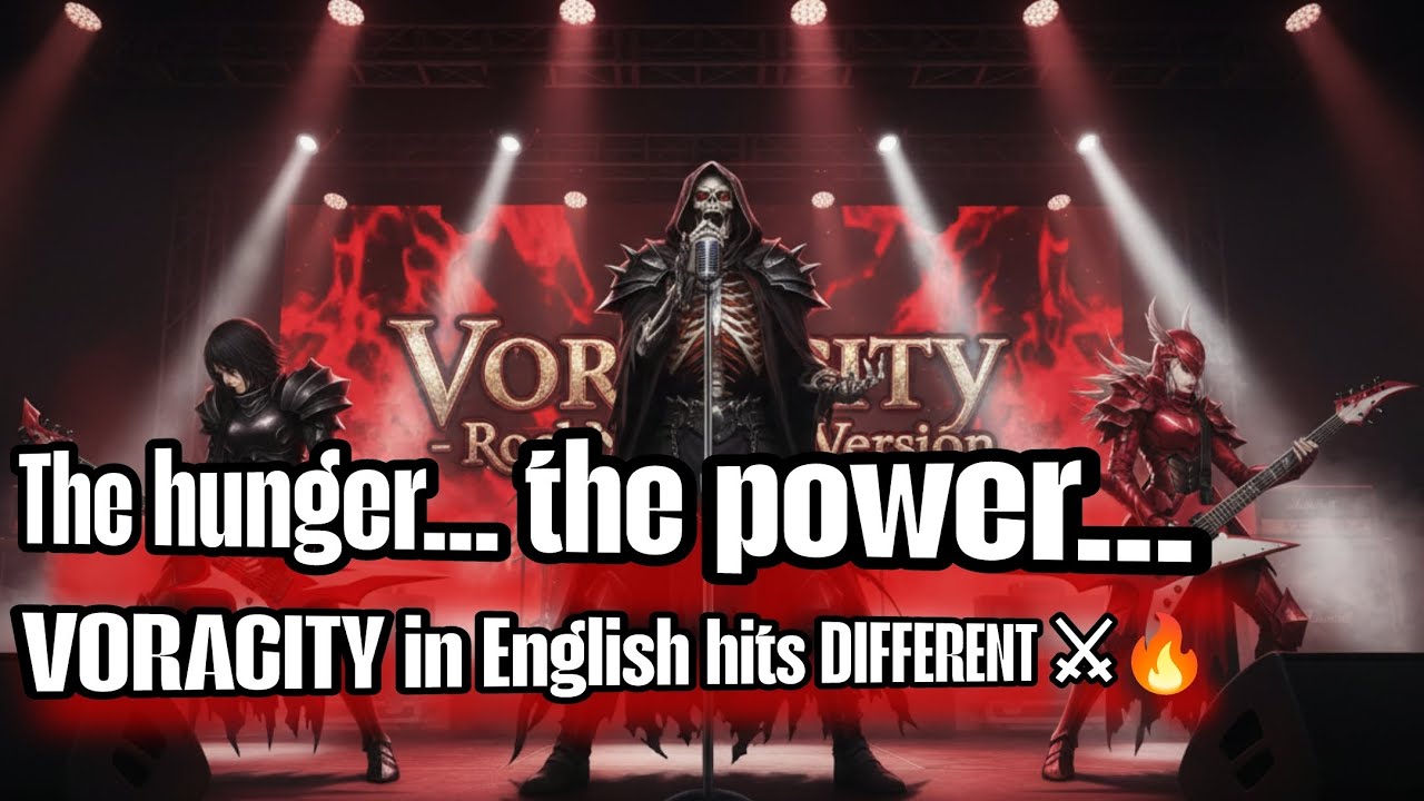 VORACITY – Overlord (English Version) | Cover by RockNime