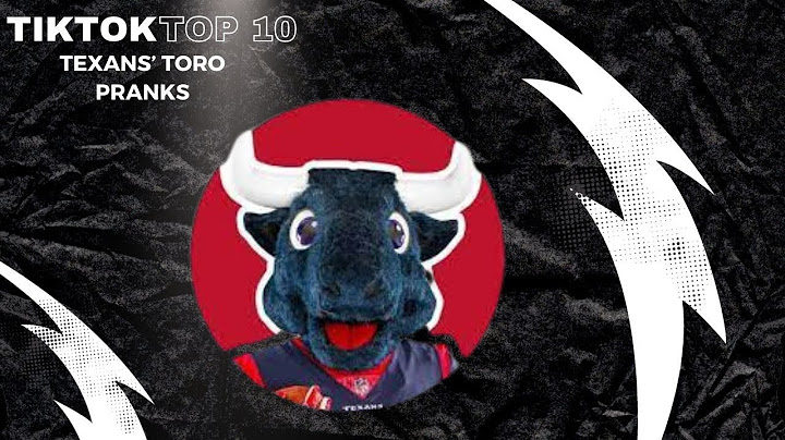 Top 10 Toro pranks TikTok Compilation from the Houston Texans NFL Mascots Shorts ranking of content