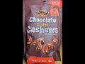 Platinum chocolatecoated cashews review