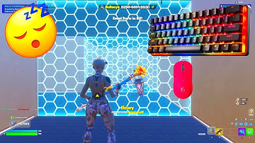 [1HR]SteelSeries Apex Pro Mini ASMR Chill🤩 Piece Control 1v1🏆Satisfying Keyboard Fortnite 360FPS 4k