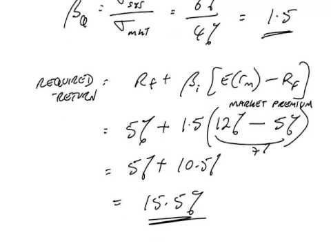ACCA P4 The Capital Asset Pricing Model Examples 4-6 - ACCA P4 The Capital Asset Pricing Model Examples 4-6