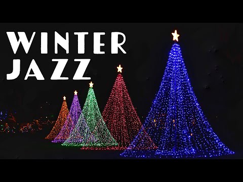 Winter Night Jazz Music - Sax Jazz - Relaxing Cafe Jazz Music For Stress Relief