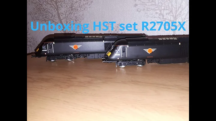 Unboxing Hornby R2705X GC Intercity 125 HST train pack for Mangley Town OO gauge model railway