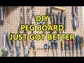 Peg board hack