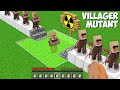 What if you create mutant villager in minecraft  using a radiation liquid 