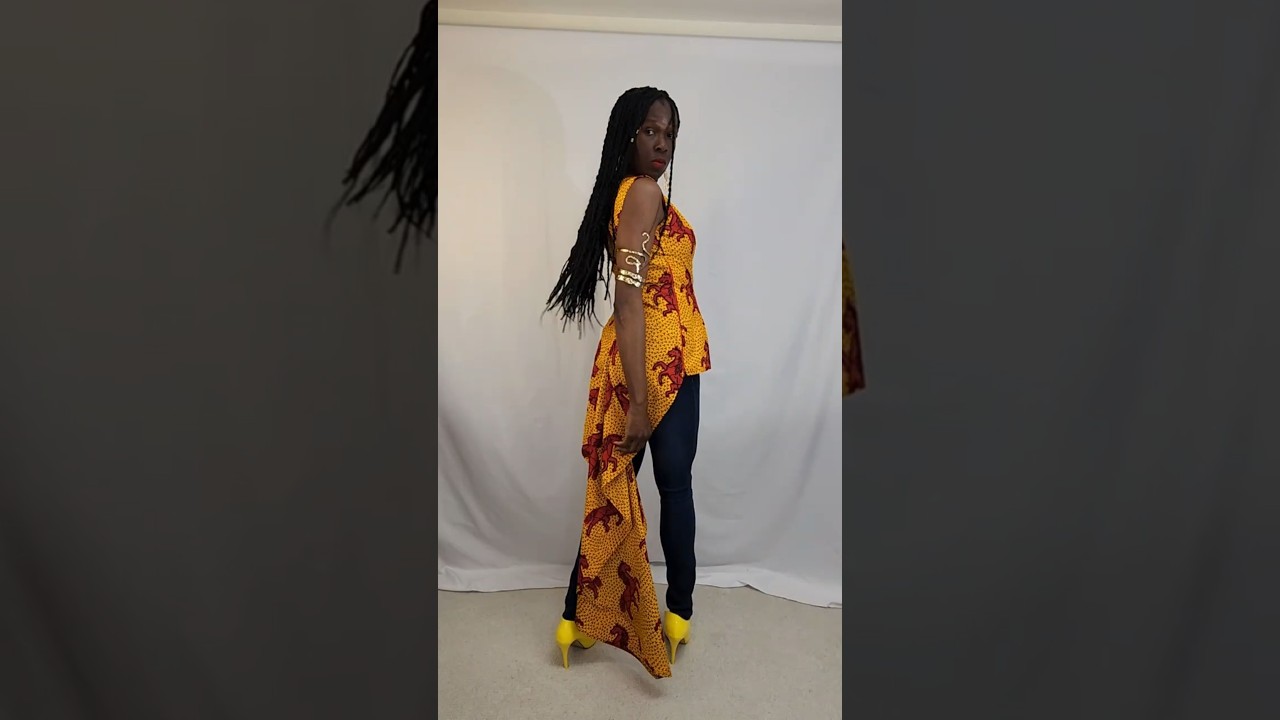 One Shoulder Sewing Pattern Transformation - YouTube One Shoulder Sewing Pattern Transformation - YouTube
