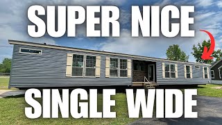 WOW, this NEW single wide mobile home is so SATISFYING! Prefab House Tour