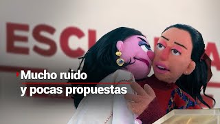 #LosPeluches | EsClaudia y Chóchil armaron tremendo espectáculo en sus arranques de campaña