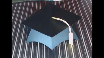 Interactive Photo Album Pop with Pop Ups - Tutorial Part 13 - Pop up Graduation Cap