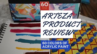 review of arteza acrylic paint – The Frugal Crafter Blog