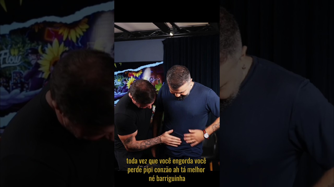 Renato Cariani tira onda com Igor 3K no FLOW - #renatocariani #flow #igor3k