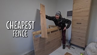 I Build a FENCE on a Budget | Martinas Life