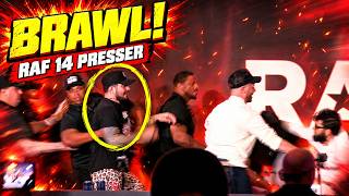 Arman Tsarukyan ATTACKS Dillon Danis | RAF 14 Brawl (Press Conference)