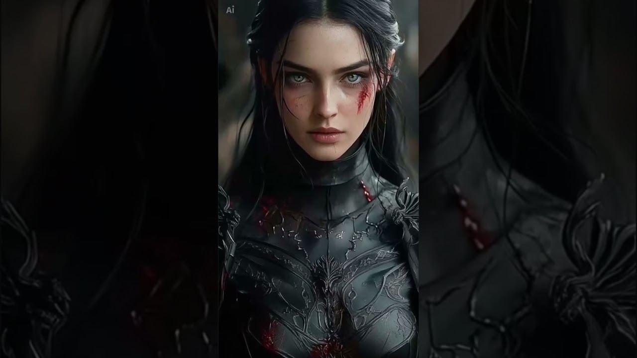 She fights until it ends. 