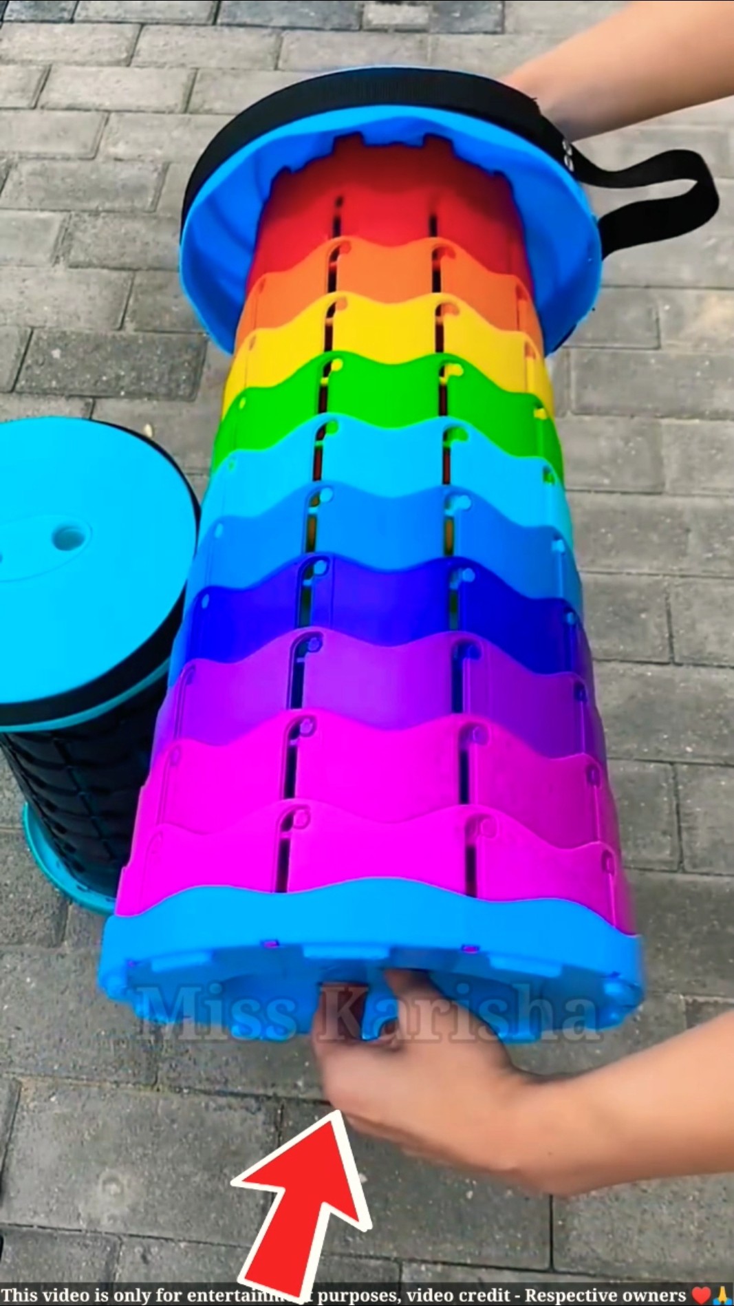 Foldable Stool? ~ New Viral Gadgets, Smart Appliances, Kitchen Utensils/Home Inventions #shorts