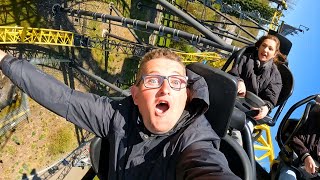 Riding Lost Gravity at Walibi Holland! AWESOME Mack Rides Big Dipper!
