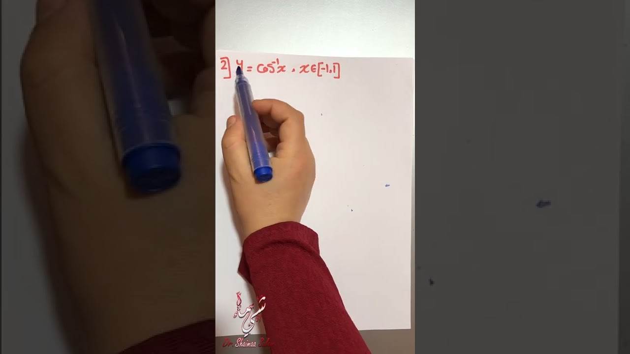 مشتقة الدوال المتسامية - مشتقة الدوال المثلثية العكسية