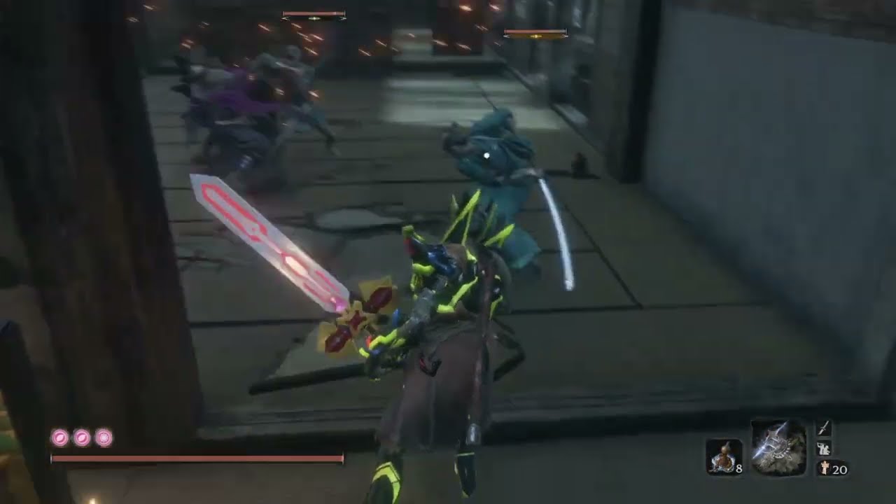 Sekiro kamen rider Test skin PS4