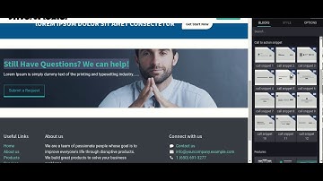 Call To Action Snippets Odoo