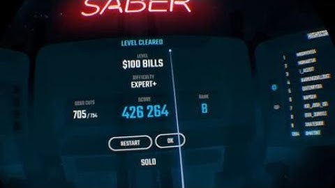 Beating $100 Bills Expert Plus With Faster Song Modifier