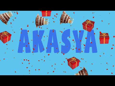 İyi ki doğdun AKASYA - İsme Özel Ankara Havası Doğum Günü Şarkısı (FULL VERSİYON) (REKLAMSIZ)