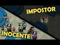 IMPOSTOR 1% de VISÃO vs INOCENTE 99% de VISÃO - Among Us