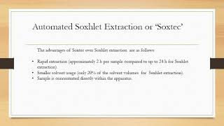 M.Sc Analytical Chemistry-II//Section-II// CCTP 8 //solid  liquid extraction//