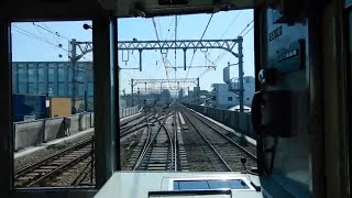 【阪神電気鉄道】日本一の高加速電車！ 誰もついてけないスタートダッシュ！ 阪神5500系前面展望 石屋川→新在家