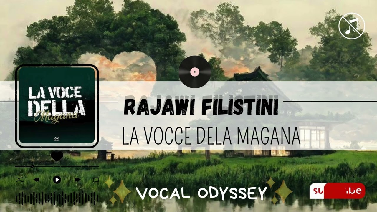 RAJAWI FILISTINI - LA VOCE DELLA MAGANA | رجاوي فلسطينيI  بدون موسيقى  NO MUSIC / ACAPELLA