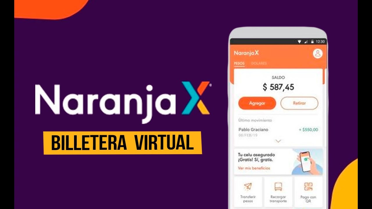 NaranjaX Billetera Virtual 