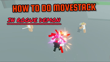 Rogue demon how to movestack in mobile