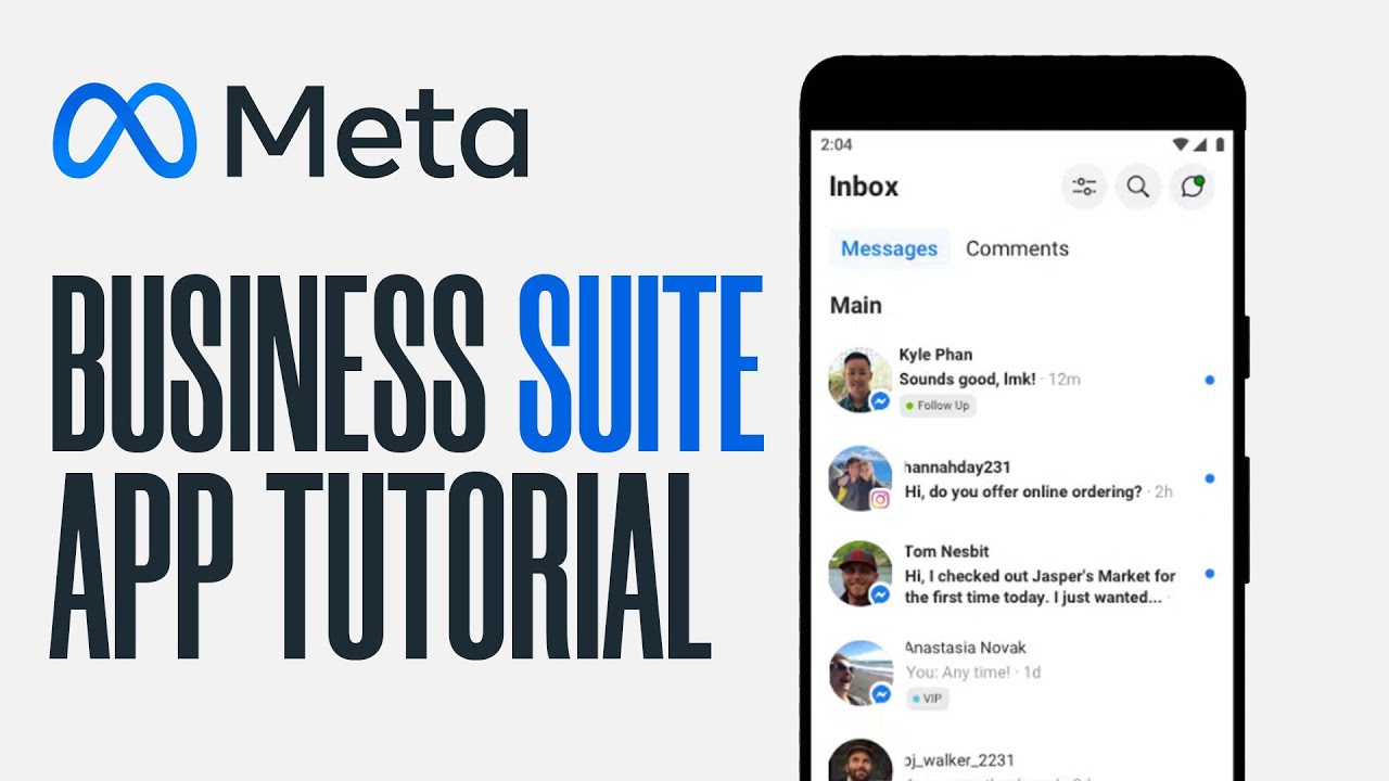 How To Use Meta Business Suite App Easy (2023) YouTube