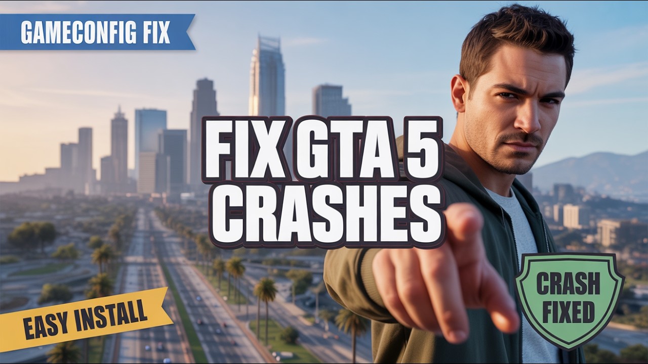How To Install Gameconfig To Fix GTA 5 Crashes 2026 Easy Guide YouTube 
