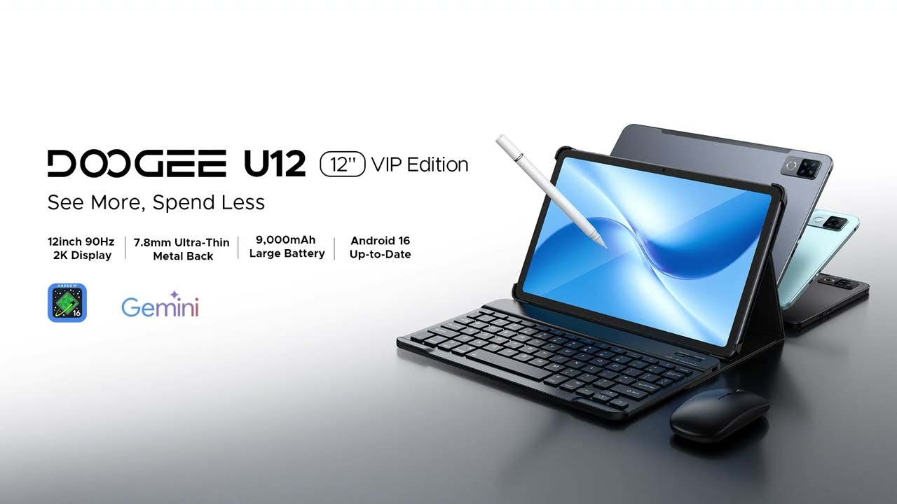 Android16 タブレット 12インチDOOGEE U12 9000 2K 楽天市場】【限定6000円オフ】DOOGEE U12 Android 16 タブレット 12