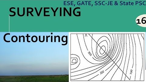 Surveying module -16 | Contouring | Target IES