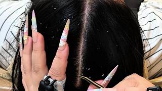 Nomi’s Gentle Tweezer Scalp Cleaning | Soft Detailed Sleep Sounds screenshot 3