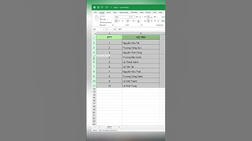 Tự động định dạng dòng cột trong Excel – Làm đẹp bảng tính chỉ trong 1 bước!
