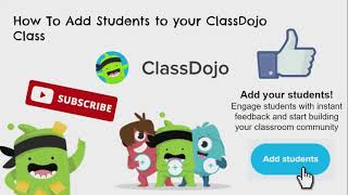 How To Add Students to your ClassDojo Class