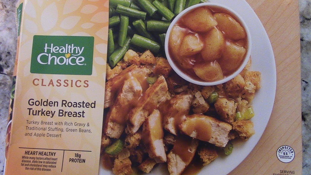 Healthy Choice Roasted Turkey Product Review YouTube