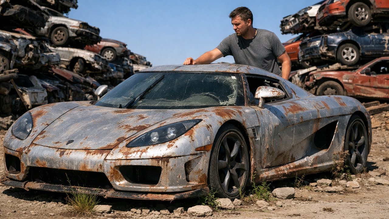 ASMR Car Restoration | 2023 Koenigsegg CC850 Full Restoration From Rust to Showroom Classic