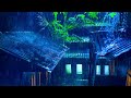HEAVY RAIN AND Thunderstorm on Tin Roof ⚡ Frog and Cricket Sounds for Sleeping, Healing & Relaxing
